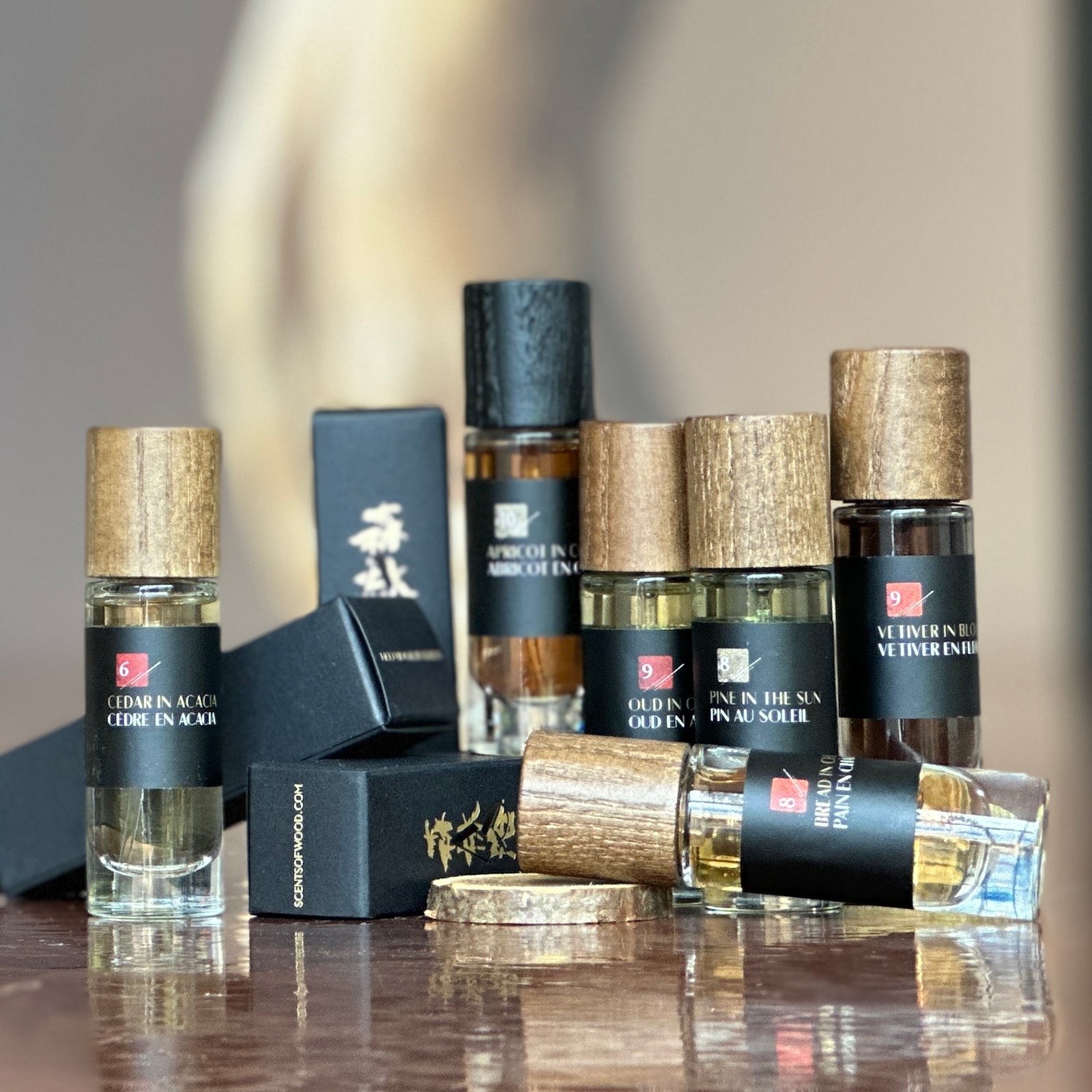 6 x 10ml Customizable Trios